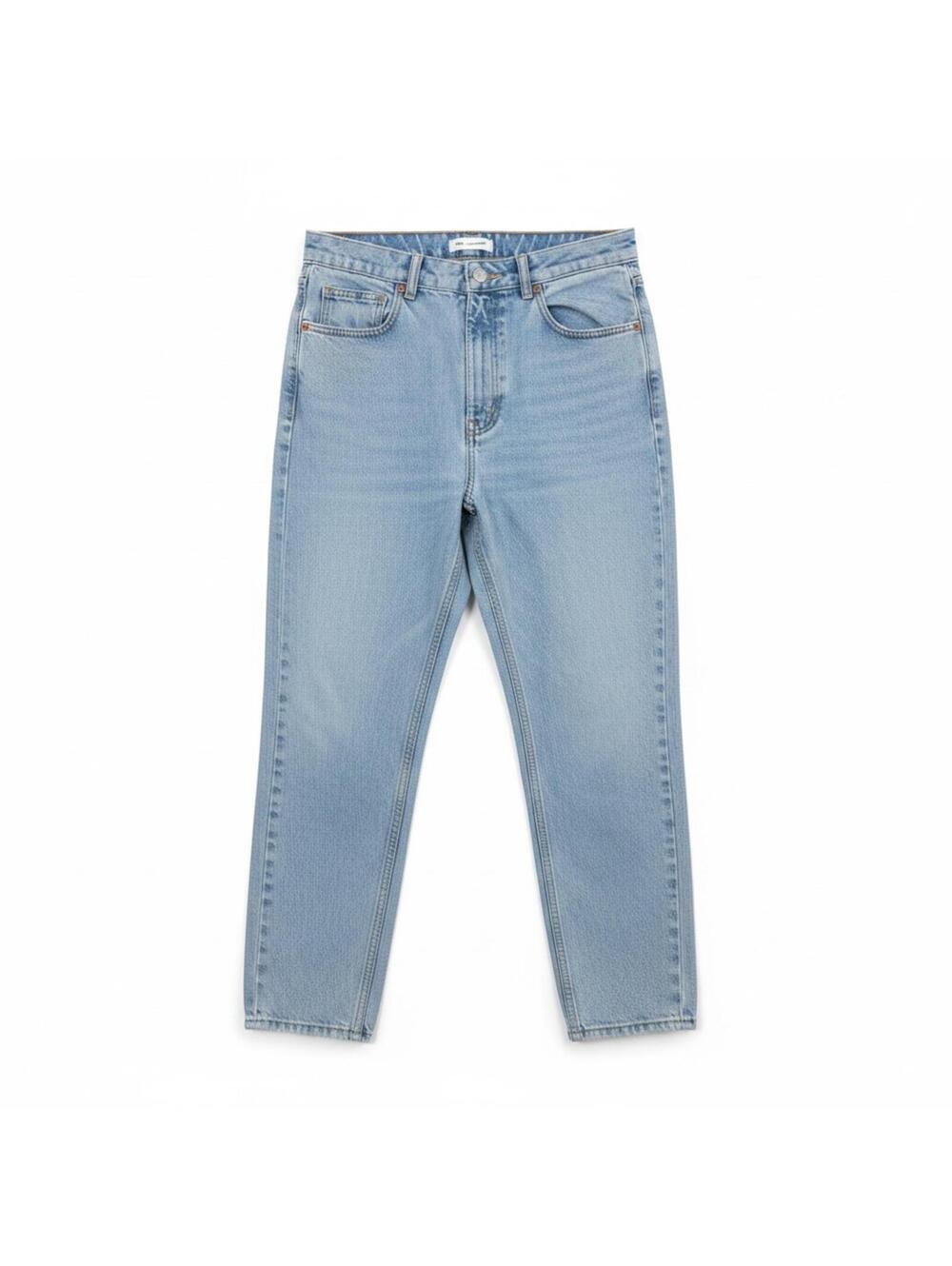Zara Join Life Mom Fit Jeans Womens US 8 EUR 40 Light Wash High Rise Tapered